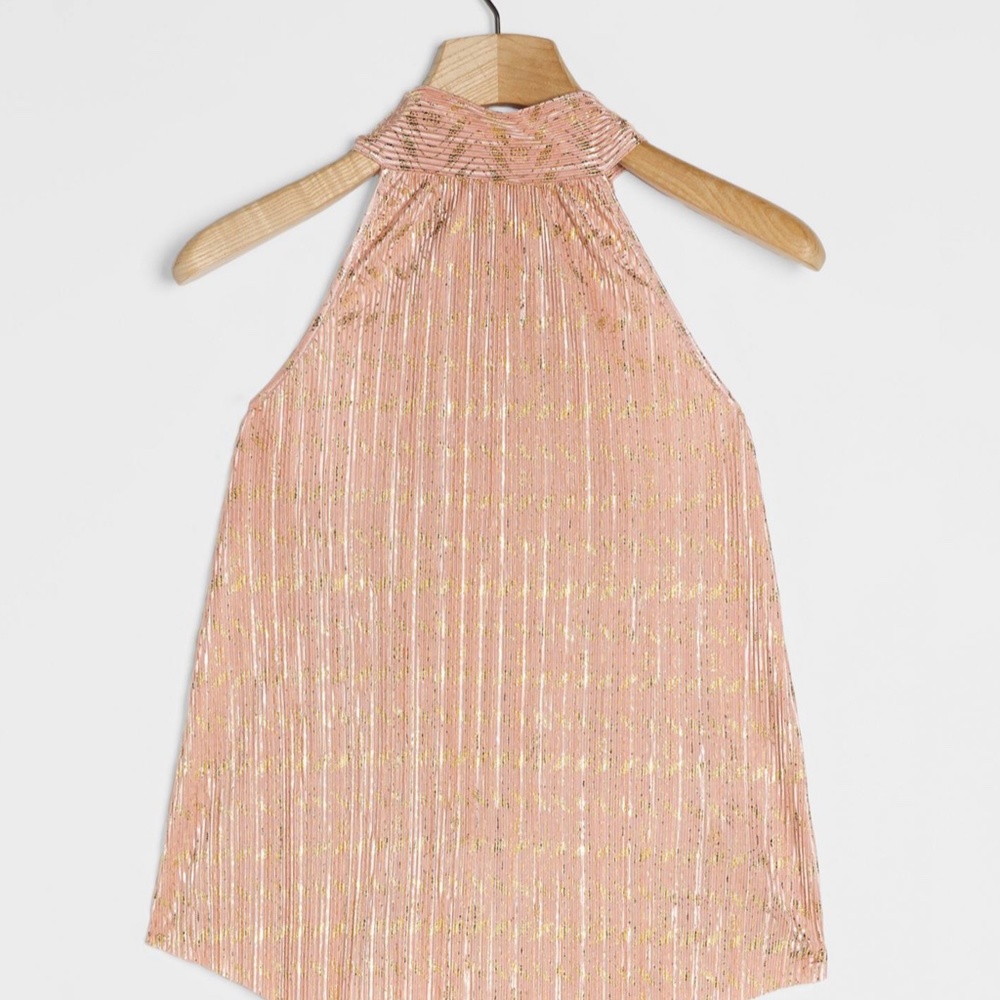 New Anthropologie Vickie Halter Top M